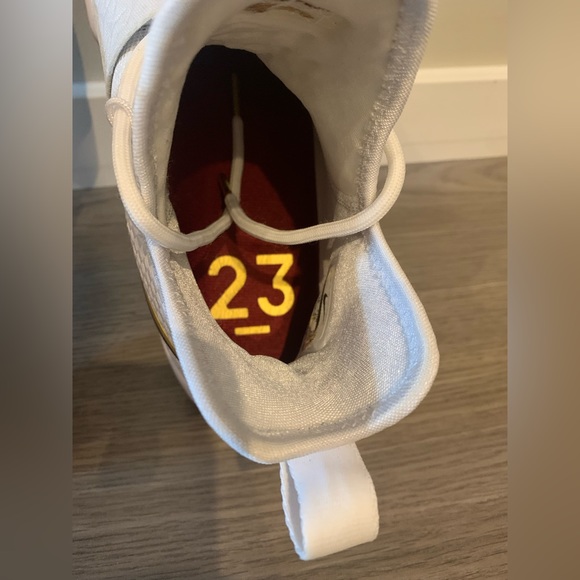 Authentic Lebron 14 White Wine Shoes - Picture 2 of 4